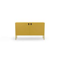 Tenzo dressoir Uno 2-deurs - mosterd - 89x148x40 cm - Leen Bakker