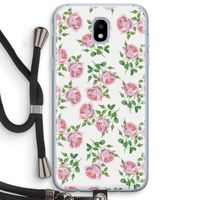 Kleine roosjes: Samsung Galaxy J5 (2017) Transparant Hoesje met koord