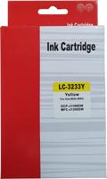 Huismerk Brother LC-3233Y cartridge geel