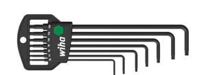 Wiha Stiftsleutelset | in Classic houder | TORX® | MagicSpring® | 8-delig | chemisch gezwart - 33753 - 33753