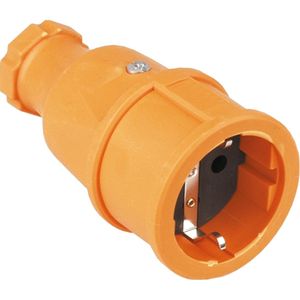 Rubberen contrastekker "SIROX" oranje IP20
