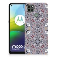 Motorola Moto G9 Power | TPU | Siliconen hoesje | Flower Tiles Motorola Moto G9 Power | TPU | Siliconen hoesje | Flower Tiles