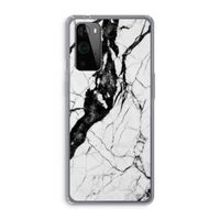 Witte marmer 2: OnePlus 9 Pro Transparant Hoesje