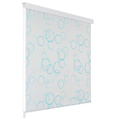 Rolgordijn voor douche 120x240 cm bubbel