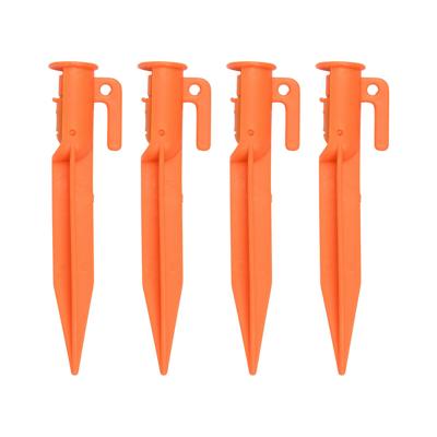 Tentharing - 4x - kunststof - 15 cm - tentpennen/zandharing