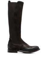 Silvano Sassetti bottes en cuir - Marron - thumbnail