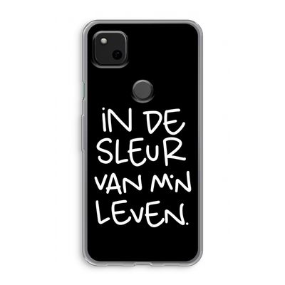 De Sleur: Google Pixel 4a Transparant Hoesje