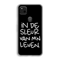 De Sleur: Google Pixel 4a Transparant Hoesje