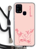 Best Friends: Samsung Galaxy M31 Transparant Hoesje met koord