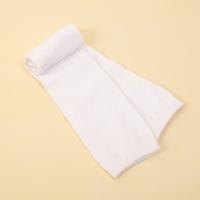 Hoge knie sokken strepen katoen sport school Skate lange sokken voor kinderen (wit)