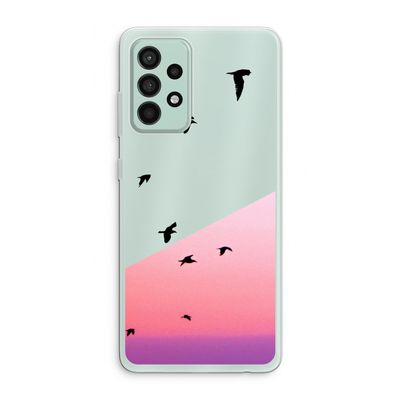 Fly away: Samsung Galaxy A52s 5G Transparant Hoesje