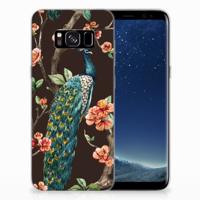 Samsung Galaxy S8 | TPU Hoesje | Pauw met Bloemen
