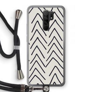 Marrakech Arrows: Xiaomi Redmi 9 Transparant Hoesje met koord