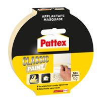 Afplaktape pattex classic 30mmx50m creme