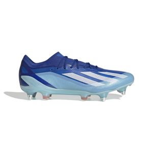 adidas X Crazyfast.1 IJzeren-Nop Voetbalschoenen (SG) Blauw Lichtblauw Wit