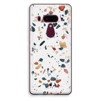 Terrazzo N°4: HTC U12+ Transparant Hoesje