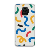 Illustratieve pop 2: Xiaomi Redmi Note 9 Pro Transparant Hoesje Illustratieve pop 2: Xiaomi Redmi Note 9 Pro Transparant Hoesje