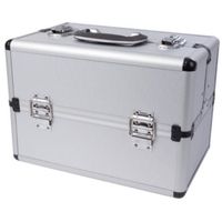 Perel gereedschapskoffer 36 x 22 cm aluminium zilver - thumbnail