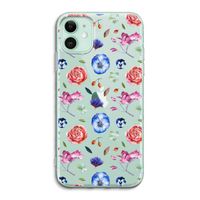 Bloemetjes: iPhone 11 Transparant Hoesje
