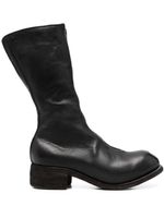 Guidi bottes à fermeture zippée 40 mm - Noir