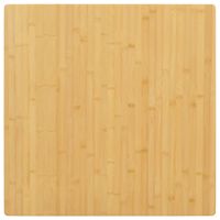 Tafelblad 70x70x1,5 cm bamboe