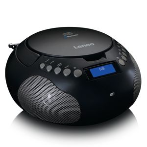 Draagbare radio met DAB+/ FM radio en Bluetooth® Lenco Zwart