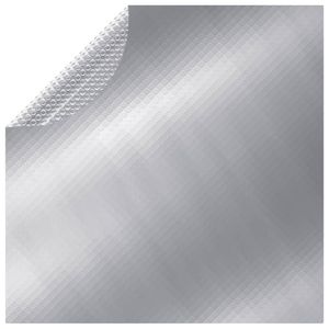 VidaXL Zwembadhoes 455 cm pe zilverkleurig