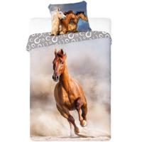 Animal Pictures Dekbedovertrek Galopperend Paard - Eenpersoons - 140 x 200 cm - Katoen - thumbnail