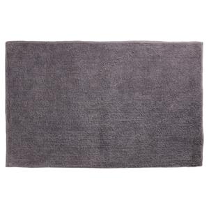Differnz Initio badmat 100% katoen - geschikt voor vloerverwarming - 50 x 80 cm - donkergrijs