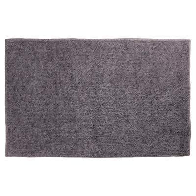 Differnz Initio badmat 100% katoen - geschikt voor vloerverwarming - 50 x 80 cm - donkergrijs