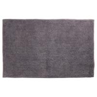 Differnz Initio badmat 100% katoen - geschikt voor vloerverwarming - 50 x 80 cm - donkergrijs