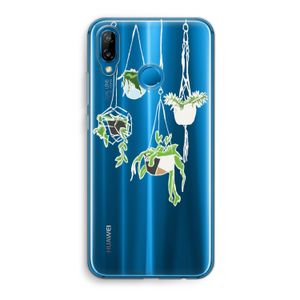 Hang In There: Huawei P20 Lite Transparant Hoesje