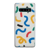 Illustratieve pop 2: Samsung Galaxy S10 Plus Transparant Hoesje