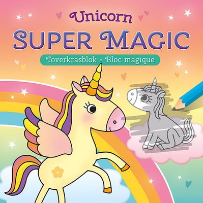 Deltas super magic toverkrasblok unicorn