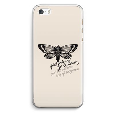 Good or bad: iPhone 5 / 5S / SE Transparant Hoesje