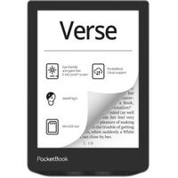 PocketBook Verse e-book reader 8 GB Wifi Zwart, Zilver - thumbnail