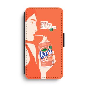 Peach please!: iPhone XS Max Flip Hoesje