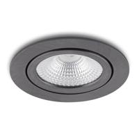 LED-inbouwspot Vivaro gunmetal 5W dimbaar IP54 2700K