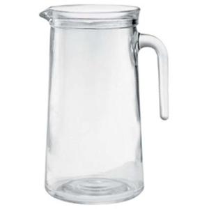 Borgonovo water karaf van 1,1 Liter - transparant glas - Sapkannen - waterkannen - schenkkannen