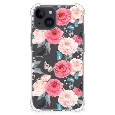 iPhone 15 Case Butterfly Roses iPhone 15 Case Butterfly Roses