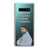 Hotline bling: Samsung Galaxy S10 Plus Transparant Hoesje