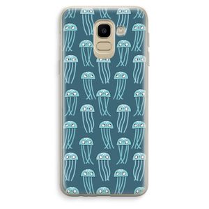 Kwallie: Samsung Galaxy J6 (2018) Transparant Hoesje