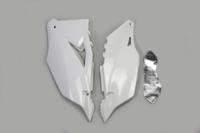 UFO PLAST Side covers ufo kawasaki white
