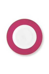 Pip Studio Pip Chique Diep Bord Roze 23.5cm