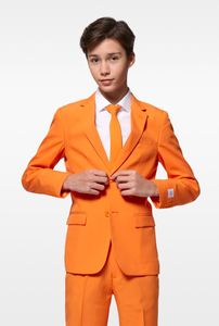 Tiener Kostuum Oranje Opposuits
