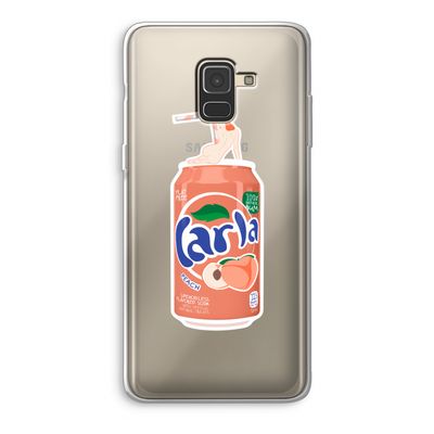 S(peach)less: Samsung Galaxy A8 (2018) Transparant Hoesje