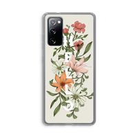 Hello bloemen: Samsung Galaxy S20 FE / S20 FE 5G Transparant Hoesje Hello bloemen: Samsung Galaxy S20 FE / S20 FE 5G Transparant Hoesje