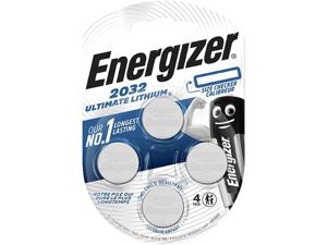Energizer Ultimate Lithium 3V knoopcel batterijen (CR2032) 4 stuks