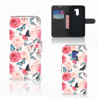 Xiaomi Pocophone F1 Hoesje Butterfly Roses - thumbnail