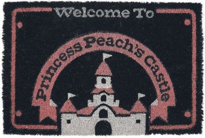 Super Mario Doormat - Peach's Castle